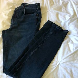 Pilcro and the Letterpress Denim, Size 27, Dark Blue, High Rise Denim Legging